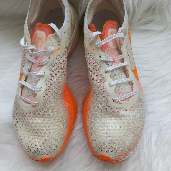 Nike Women's ZoomX Bright Mandarin White/Orange Sneakers Size 7 US - Picture 11 of 15
